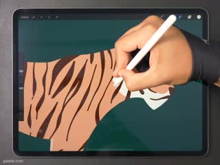 Tiger by gal shir #inspiration@frendes