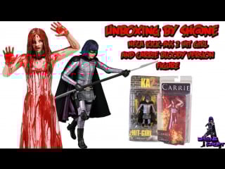 Unboxing neca kick ass 2 hit girl and carrie porn version figure