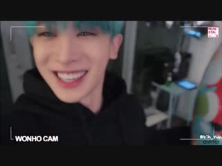 I know idk how to shut up about wonho and i apologize but his laugh is literally my favorite thing