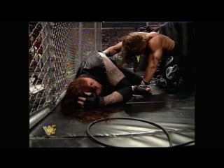 Wwf in your house 18 badd porn (shawn michaels vs undertaker hell in a cell match)