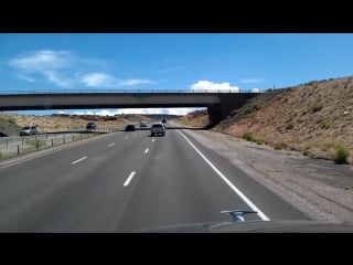 Interstate 25 north in new mexico near la cienega