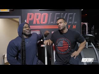 Kai greene & alejandro cambronero train back
