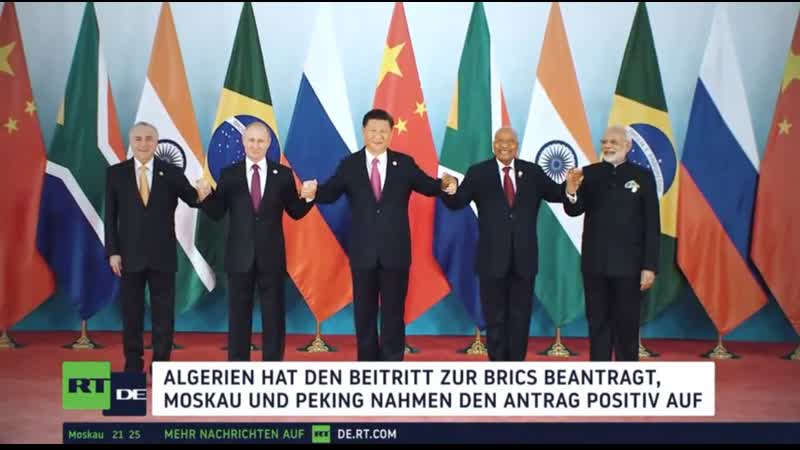 "alternative für mehr ausgewogenheit in weltpolitik" – algerien will brics mitglied werden