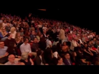 Jeff goldblum meets his doppelgänger in the audience