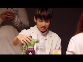 [fancam] 150515 jungkook @ sinchon fansign