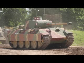 German panther tank tankfest 2019 4k