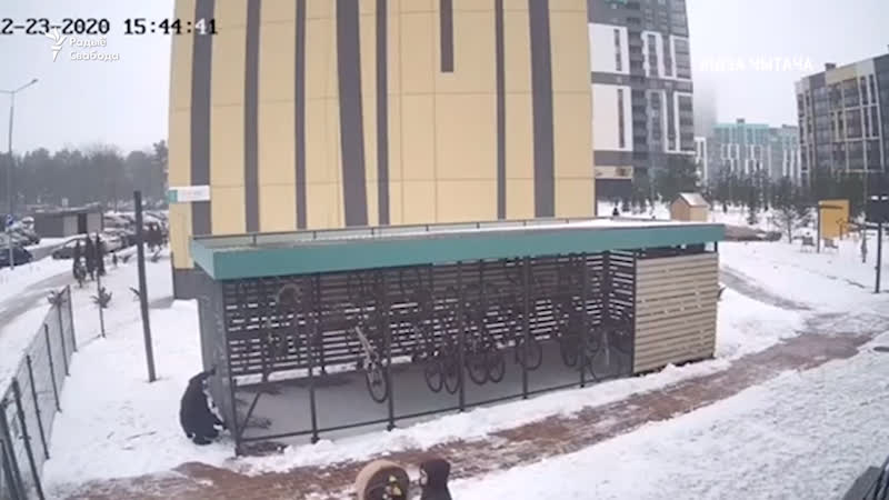 Невядомыя патрулююць новую баравую