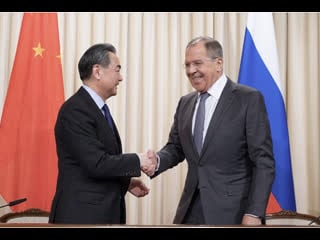 Live aussenminister russlands und chinas verhandeln in moskau