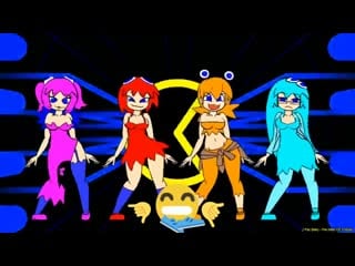 Pac man minus8 animation gopnik hard bass school opa blyat [fmv]