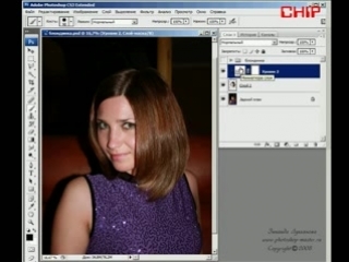 Уроки photoshop превращаем брюнетку в блондинку