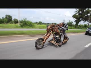 Insane lifelike character chopper extended version viralhog видео от