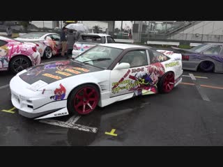 Itasha otaku car heaven! 🇯🇵