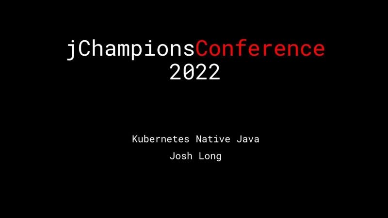 Josh long kubernetes native java