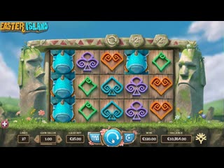 Игровой автомат easter island (yggdrasil gaming)