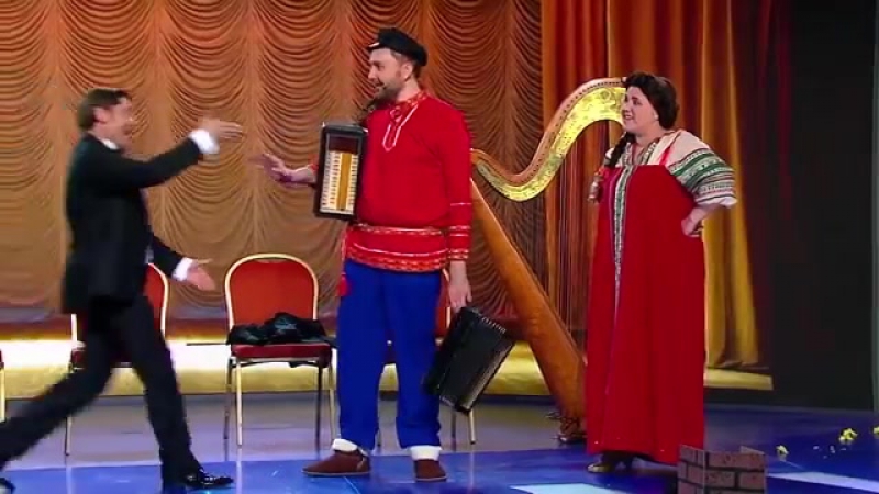Шоу "уральские пельмени" махач классика vs народная музыка (2017)
