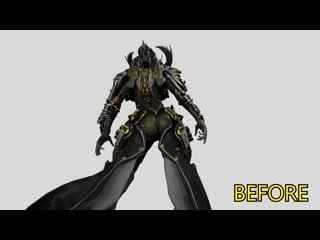 Mesa "posterior" buff before vs after | warframe