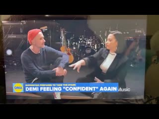 A preview of demi lovato's beats1 interview is going on air at good morning america