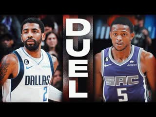 Kyrie irving (28 pts) & de'aaron fox (35 pts) crunch time duel