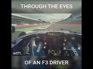 Visor cam from an #f3 car at #silverstone