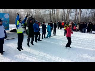 Winter activities in salavat