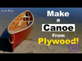 Can you make a canoe from plywood