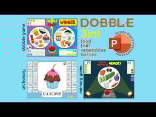 Dobble food 3in1 ppt