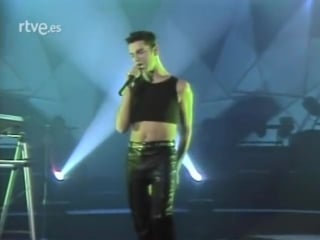 Depeche mode "strangelove", "never let me down again" (sabado noche, tve1, spain, )