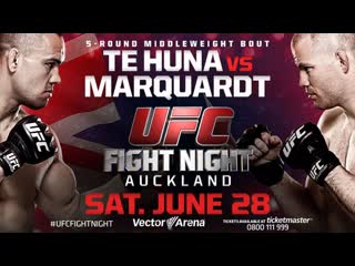 Ufc fight night 43 te huna vs marquardt main card 28 июня 2014