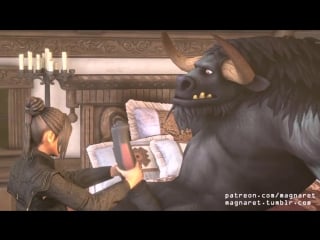 Lulu vs tauren 2 sfm 3d animation 18+