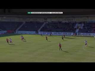 Highlights sg sonnenhof grossaspach hallescher fc