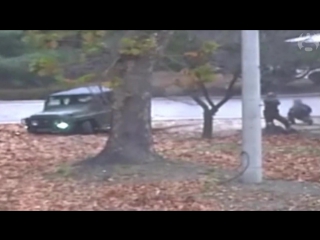 North korean soldiers shoot defector as he escapes