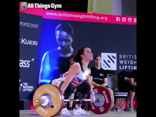 Sarah davies 101 килограмм