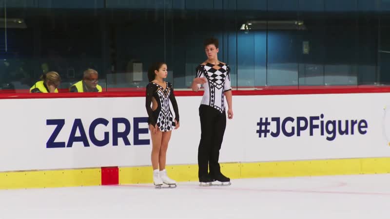 Diana mukhametzianova / ilya mironov | pairs free skating | zagreb 2019