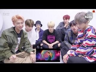 [bangtan bomb] bts 'dna' mv real reaction @600pm (170918) bts (방탄소년단)