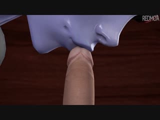 Widowmaker tease/blowjob (overwatch sex)