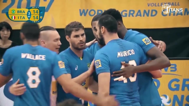 Mauricio borges best volleyball actions champions cup 2017 brazil volleyball