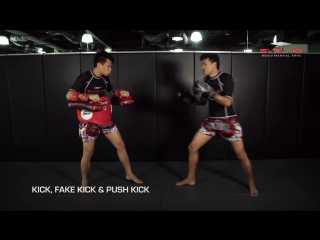 Muay thai 5 basic fake setups evolve university