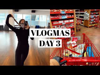 Рене амберг vlogmas day 3 back in the gym trader joes holiday haul
