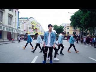 [ kpop public challenge] bts (방탄소년단) not today ikon 벌떼 (b day) dance cover @ from vietnam