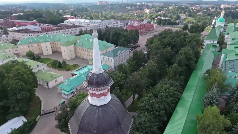 Сергиев посад с высоты птичьего полёта