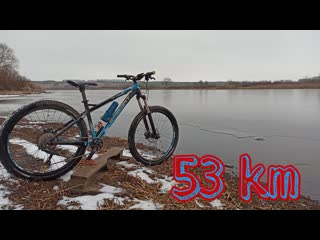 K7 велопробег 53км 🚲 almost winter (велопоход)