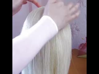 Милая аккуратная причёска