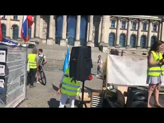 🔔🕚 🕔🔔 zum widerstand rund um das regierungsviertel vor dem reichstag mit staatenlos info