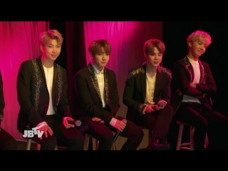 [preview] 170422 bts selling out new york | interview @ jbtv