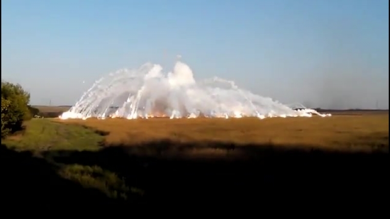 Подрыв украинской отрк "точка у", приблизительно 2014 год