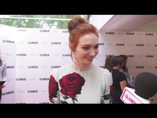 Poldark star eleanor tomlinson interview glamour awards 2015