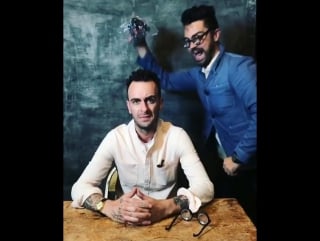 Jlcvisuals joseph gilgun committed to dominic cooper and his "let's dump the whole bowl" idea!