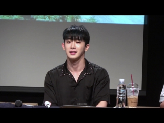 [fancam][09 07 2017] ilchi art hall fansign (wonho)