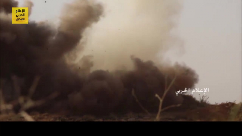 Пуски самодельных отрк формирований хезболлы по боевикам в арсале