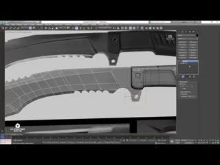 Blade tutorial part 1 modeling & uv unwrapping 3ds max 2017